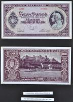 1945-1946. 50P-100.000.000BP (40x) + "MNB" bélyegek (3x négyes ívben) gyűjtemény egyedi al...