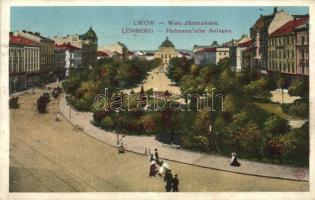 Lviv, Lwów, Lemberg; Waly hetmanskie / street