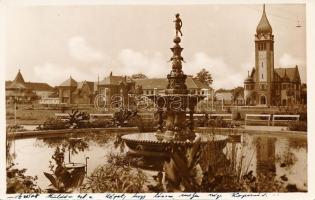 10 db vegyes háború előtti magyar városképes lap / 10 mixed Hungarian town-view postcards