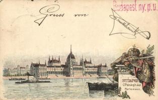 1899 Budapest V. Országház Ga. s: Morelli (EK)