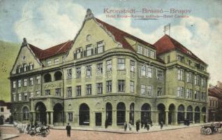 Brassó, Kronstadt; Korona szálloda és kávéház / hotel and cafe