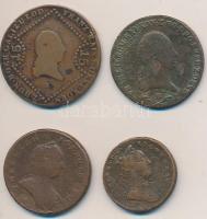 1763. 1Kr Cu "Mária Terézia" 1765PH-KM Poltúra "Mária Terézia" + 1800B 6Kr Cu &q...