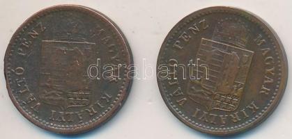 1886KB 1Kr Cu "Középcímer" + 1887KB 1Kr Cu "Középcímer" T:2-,3
Adamo M4.1