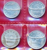 Albánia 40db-os fémpénz gyűjtemény érmetartó albumban T:vegyes
Albania 40pcs of mixed coins in colle...