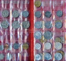 Albánia 40db-os fémpénz gyűjtemény érmetartó albumban T:vegyes
Albania 40pcs of mixed coins in colle...
