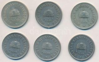 1894-1916KB 10f Ni és alpakka (6xklf) T:2,2-
Adamo K3,K3.1