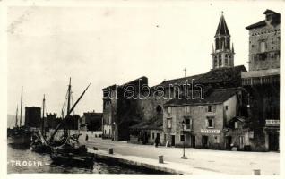 Trogir, Jardan restaurant, port