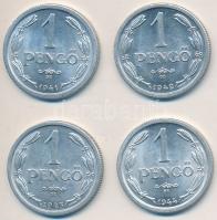 1941-1944. 1P Al (4xklf) teljes sor T:2 Adamo P6.1