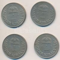 1926-1940. 50f Ni (4xklf) teljes sor T:2,2-
Adamo P5