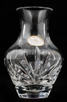 Ajkai ólomkristály üveg (24% PbO), eredeti csomagolásában, hibátlan, jelzett, m: 12,5 cm