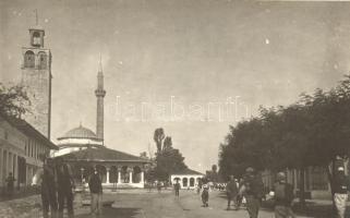 Tirana street, mosque photo