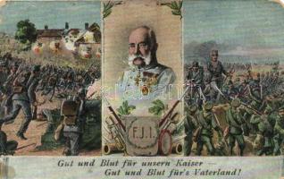 Franz Joseph, K.u.K. military propaganda (EK)