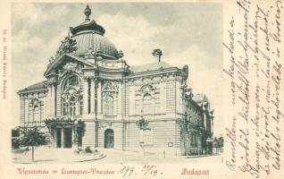 1899 Budapest XIII. Vígszínház, kiadja Divald Károly