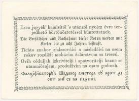 1849. 30Kr "Kossuth bankó" papírránccal T:II
Adamo G103