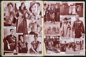 1932 A Pesti Napló képes műmellékletei egybekötve. Gerinc, fedőlap hiányzik