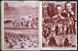 1932 A Pesti Napló képes műmellékletei egybekötve. Gerinc, fedőlap hiányzik