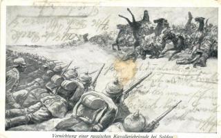 Battle of Soldau, Russian cavalry brigade s: Curtschulz, Soldau csata, orosz lovas dandárok s: Curtschulz