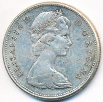 Kanada 1967. 1$ Ag "100 éves a Konföderáció" T:2,2- Canada 1967. 1 Dollar Ag "100th A...