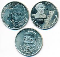 1983. 100Ft "Czóbel Béla" + 1983. 100Ft "Széchenyi István" + 1983. 100Ft "S...