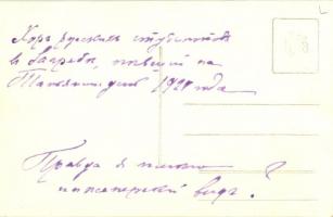 1928 Zagreb, Zágráb; Szent Tatjána napját ünneplő orosz diákok csoportképe / Russian students celebr...