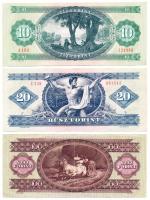 1957. 100Ft + 1975. 10Ft (9x) + 1980. 20Ft (2x) T:I-,II,III