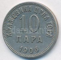 Montenegró 1906. 10p Ni T:2 Montenegro 1906. 10 Para Ni C:XF Krause KM#3