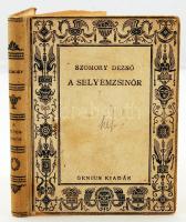 Szomory dezső: A selyemzsinór. Budapest, (1921), Genius kiadás. Kiadói egészvászon kötésben. A fedőlap kissé viseletes, ceruzás bejegyzésekkel,egyébként jó állapotú. 12,5x10cm