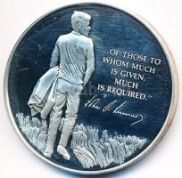 Amerikai Egyesült Államok D.N. John F. Kennedy T:1 Ag emlékkiadás
USA No date  "Kennedy" C...