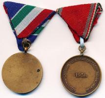 1958. "5 éves önkéntes tűzoltói szolgálatért" Br kitüntetés mellszalaggal + 1965. "Ár...