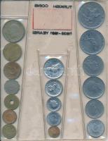 Törökország 1938-1981. 10p-10L (18xklf) éremszett fóliatokban T:vegyes
Turkey 1938-1982. 10 Para - 1...