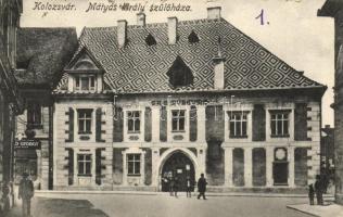 Kolozsvár, Mátyás szülőháza / birthplace of Mátyás (Rb)