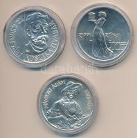 1977. 200Ft Ag "Festők II. / Mányoki, Rippl-Rónai, Csontváry" (3xklf) sor T:BU