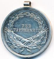 1914. "Ferenc József II. osztályú Ezüst Vitézségi Érem" Ag kitüntetés mellszalag és fémjel...