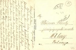 Hajós, Pincerészlet, Hangya, Fő utca és posta