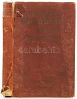 1900 Rédey Miklós, Bockelberg Ede (szerk.): Budapesti útmutató, Rendőrségi Zsebkönyv, egészvászon kö...