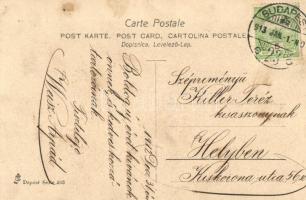 Art Nouveau postcard s: S. Havay (fl)