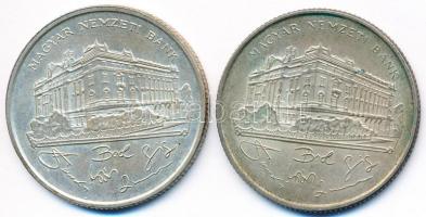 1993. 200Ft Ag "MNB" (2x) T:2,2-