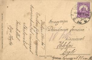 Christmas, Italian art postcard Ballerini & Fratini No. 187 s: Chiostri