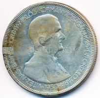 1930. 5P Ag "Horthy jobbra" T:2-,3 foltos
Adamo P8