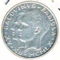 Belgium 1960. 50Fr Ag "Baldvin király és Fabiola" T:2
Belgium 1960. 50 Francs Ag "Bal...
