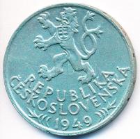 Csehszlovákia 1949. 100K Ag "Iglói bányászat 700. évfordulója" T:2,2-
Czechoslovakia 1949....