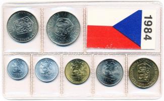 Csehszlovákia 1984. 5H-5K (7xklf) forgalmi sor fóliatokban T:1
Czechoslovakia 1984. 5 Haleru - 5 Kor...