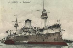 La Redoutable, French battleship in Saigon