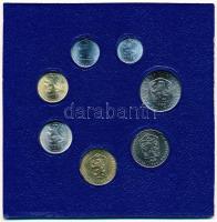 Csehszlovákia 1988. 5H-5K (7xklf) forgalmi sor fóliatokban T:1
Czechoslovakia 1988. 5 Haleru - 5 Kor...