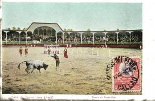 Lima, Plaza de Toros, Suerta de Banderillas / bullfighting arena