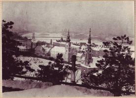 1940-1950 19 db Budapest I.-II. kerület fotó albumban