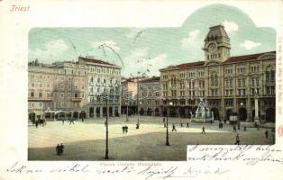 Trieste, Piazza Grande Minicipio / square (EK)