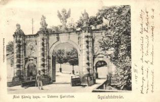 Gyulafehérvár, Alsó Károly kapu / gate (EK)