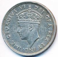 Ciprus 1938. 9P Ag "VI. György" T:2
Cyprus 1938. 9 Piastres Ag "George VI" C:XF