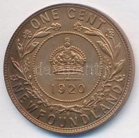 Kanada/Új-Fundland 1920C 1c Br "V. György" T:2 Canada/Newfoundland 1920C 1 Cent Br "George V" C:XF Krause KM#16